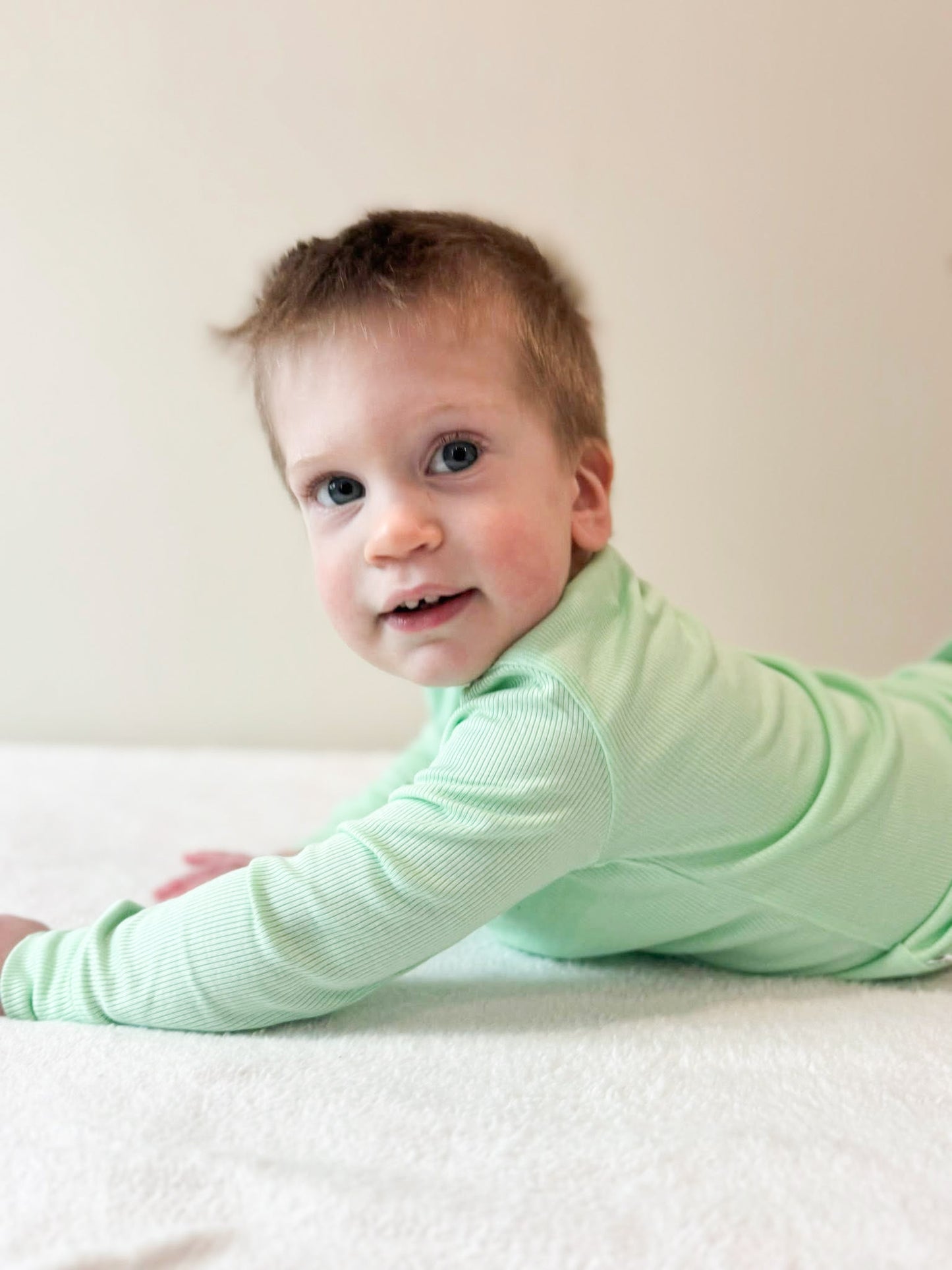 MINT RIBBED • BAMBOO 2 PIECE