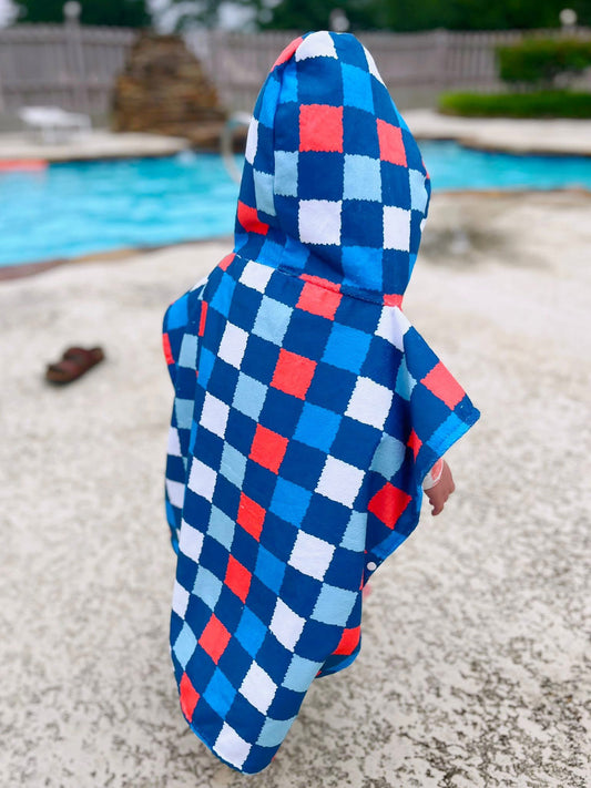 LG Checks • Hooded Towel