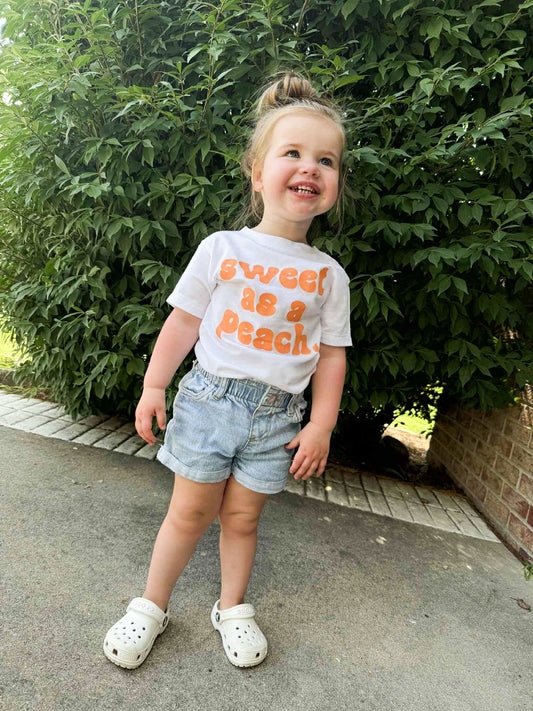 Sweet As A Peach Tee