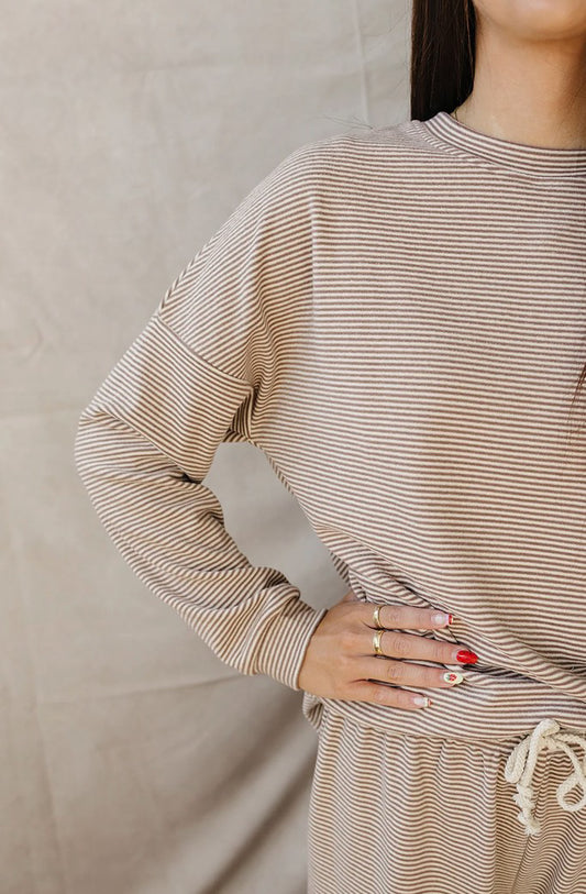 Women’s Striped Loungewear Set