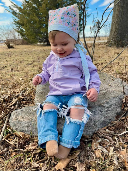 LG LILAC WINDBREAKER