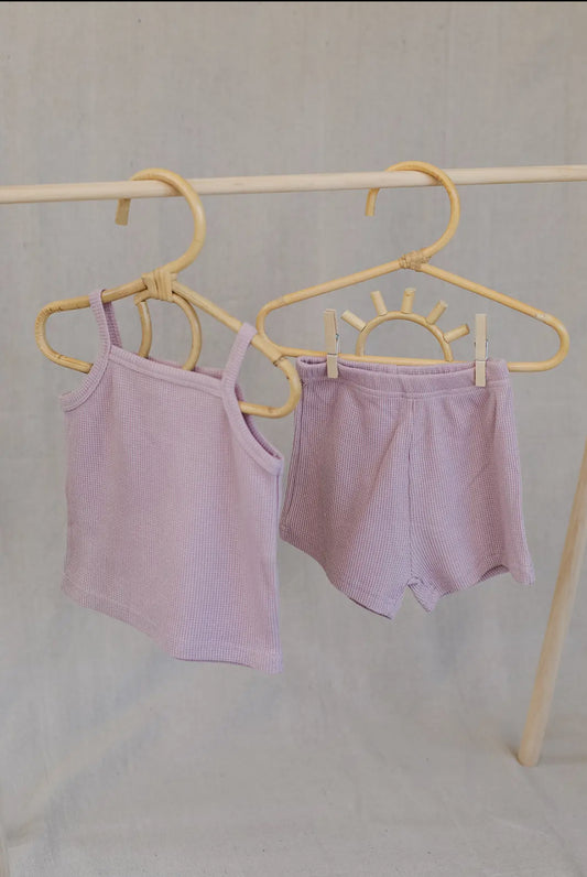 Wisteria Tank Short Set