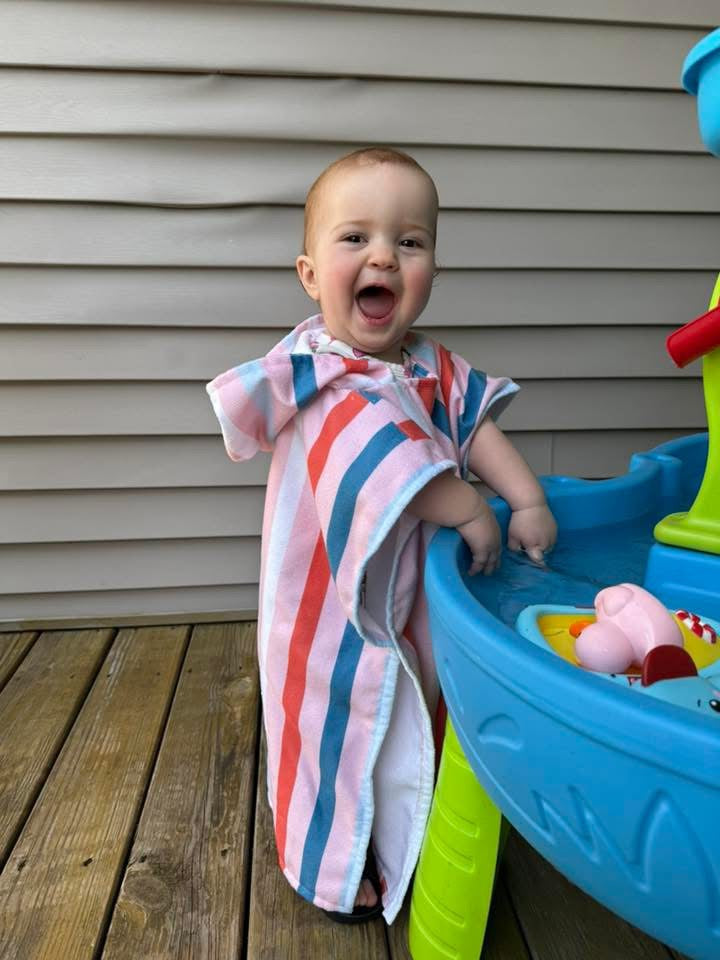 LG Stripe • Hooded Towel