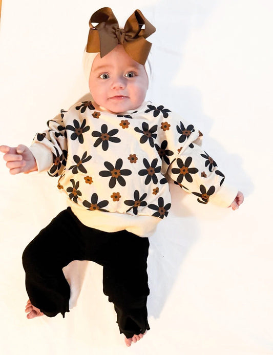 LG Retro Bloom Crewneck