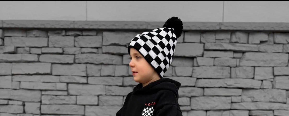 Checkered Beanie • SD