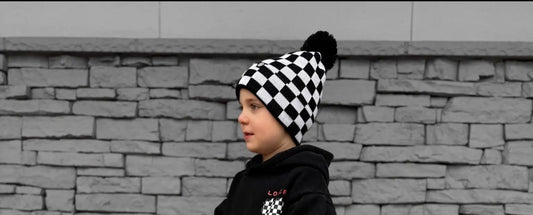 Checkered Beanie • SD