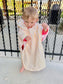 SUNNY TRIPE PONCHO TOWEL