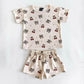 LG CHERRY PICNIC SHORT SET