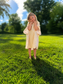 SUNNY TRIPE PONCHO TOWEL