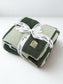 Adult Sage Checkered Blanket