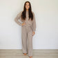 Women’s Striped Loungewear Set