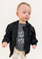 LG Black Windbreaker Zip Jacket