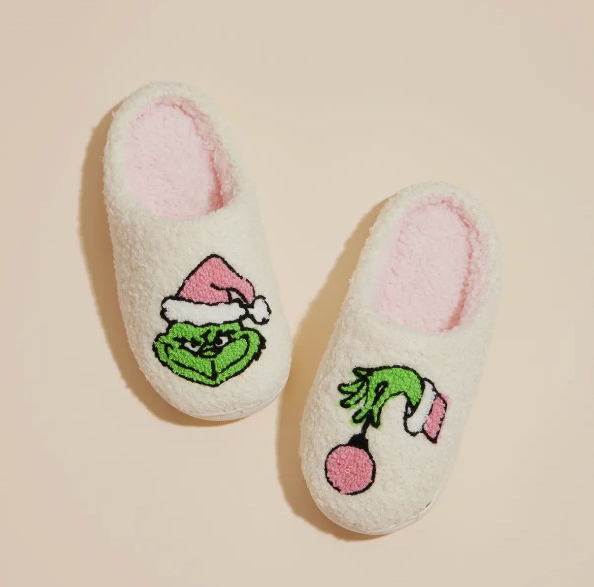 Toddler Grinch Slippers