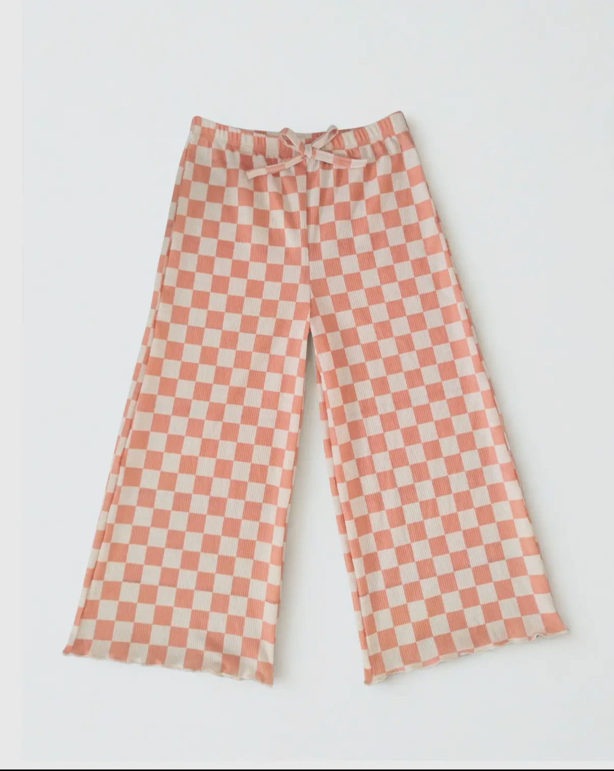 Retro Orange Check Pants