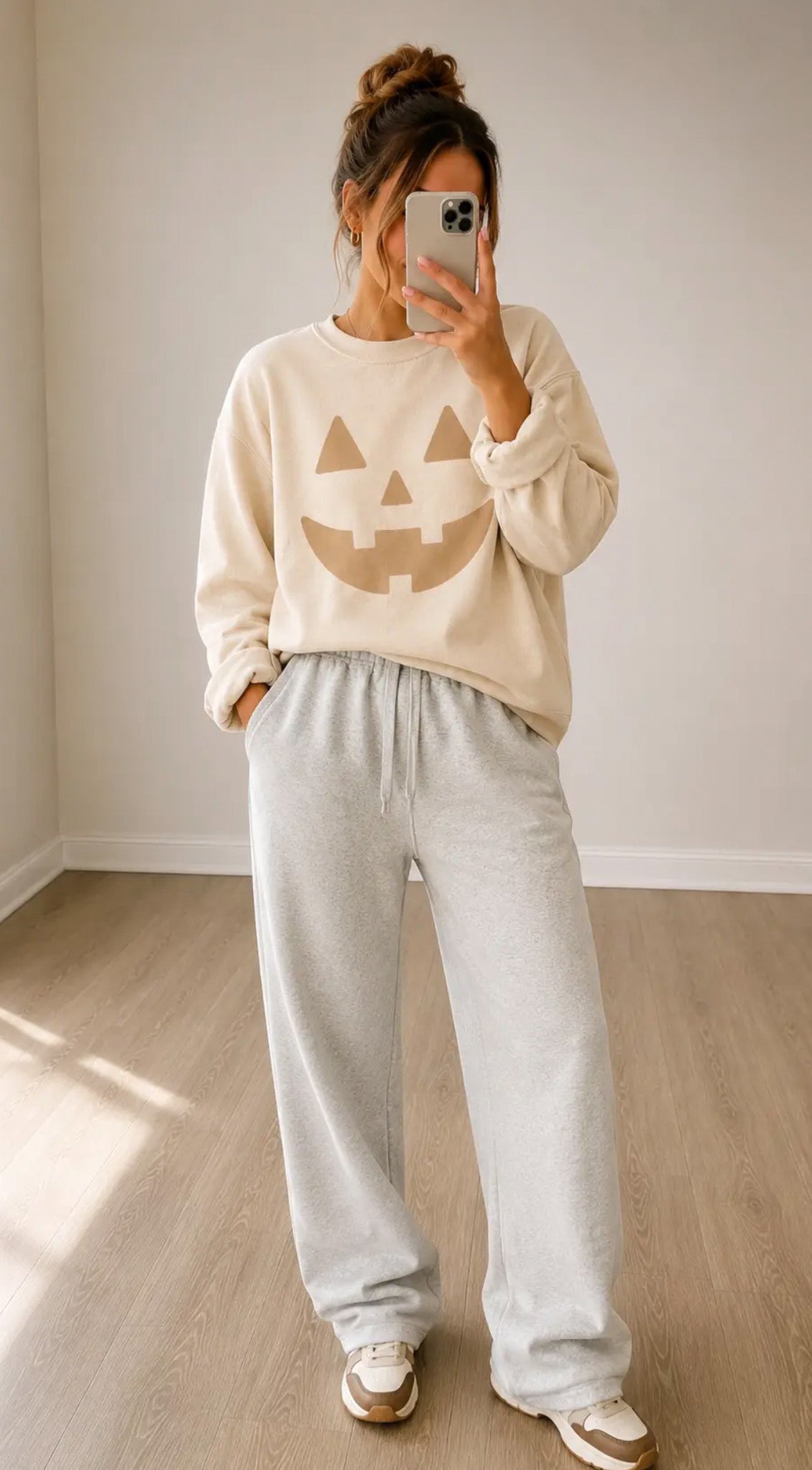 Jack-O-Lantern Pullover Crewneck