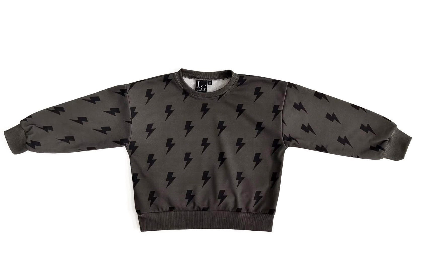 LG GREY SKIES CREWNECK